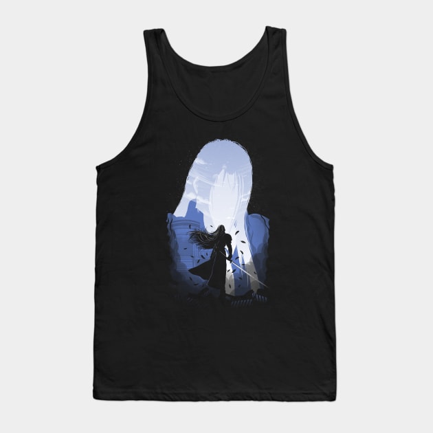 The One Winged Angel Tank Top by Donnie